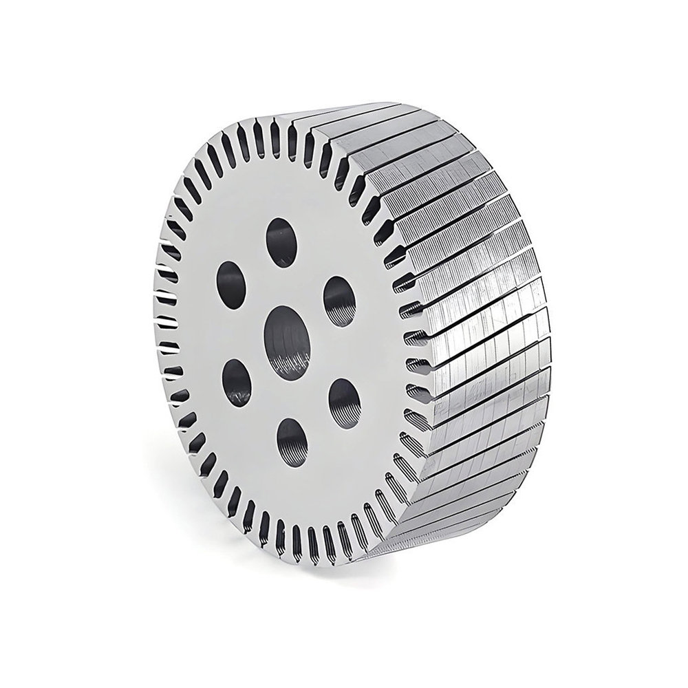 Different materials for stator and rotor punchings have different performance characteristics