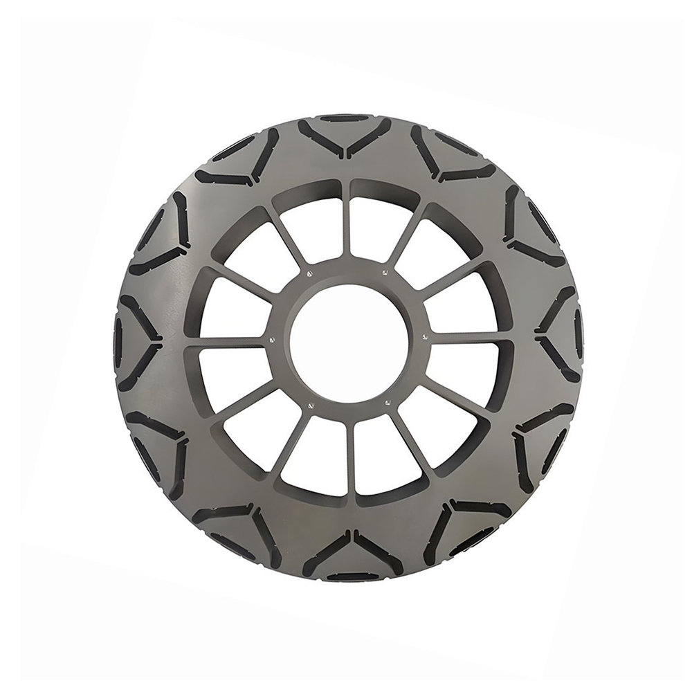 How is the motor stator core made?